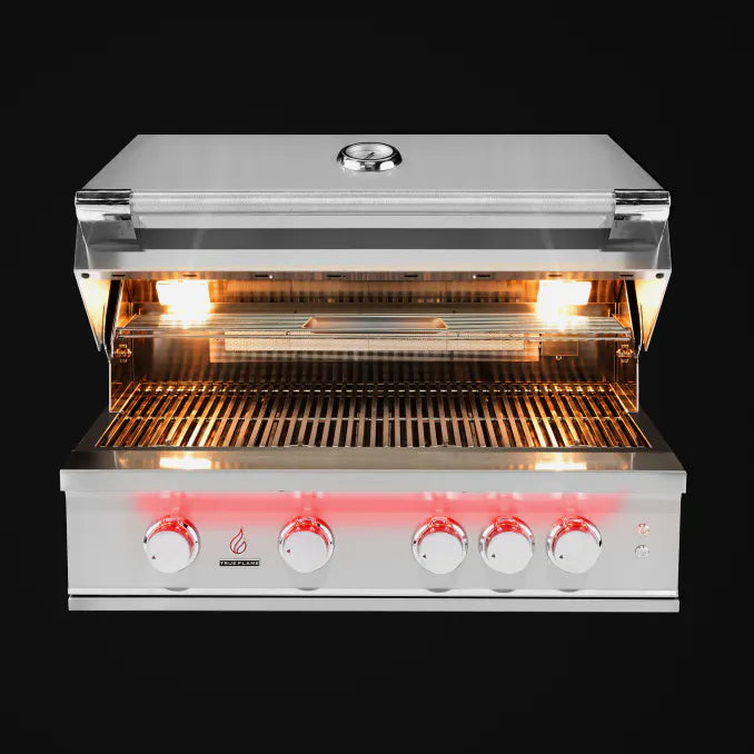 True Flame 32" Freestanding Grill with Cart