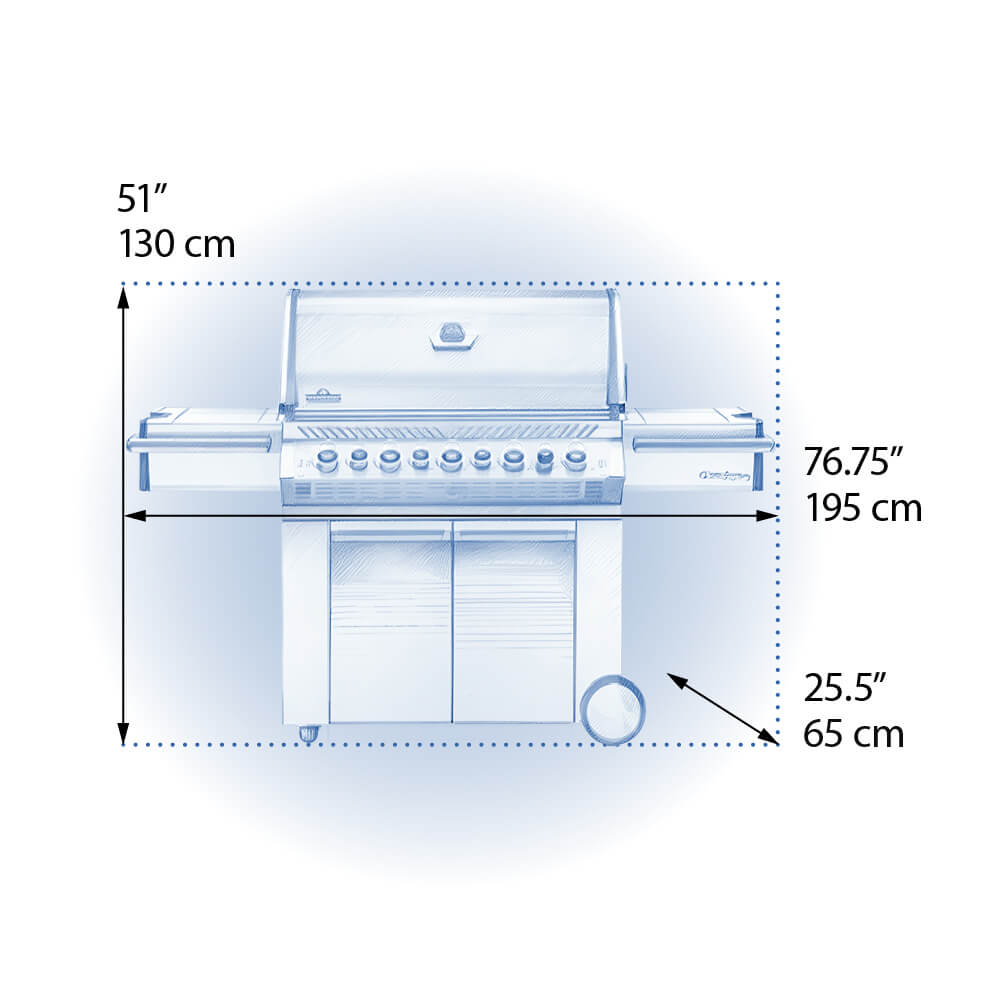 Prestige® PRO 665 RSIB Propane Grill