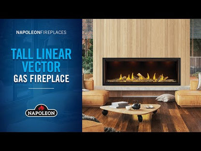 Vector Tall Series Linear Fireplaces