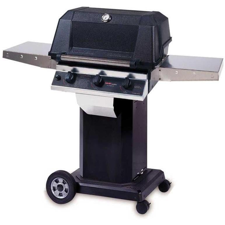 MHP Tri Burn Grill On Freestanding Cart