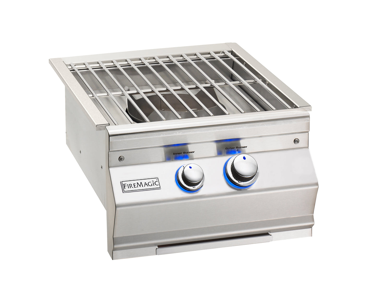Fire Magic Aurora Power Burner With Stainless Grates