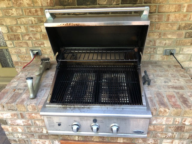 Grill after restoration
