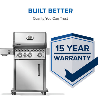 Rogue® PRO 425 SIB With Infrared Side Burner Propane Gas Grill