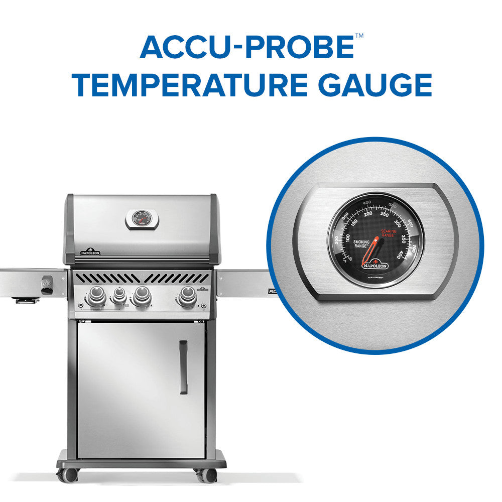 Rogue® PRO 425 SIB With Infrared Side Burner Propane Gas Grill