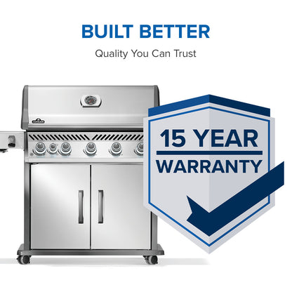 Rogue® PRO 525 SIB with Infrared Side Burner Propane Gas Grill