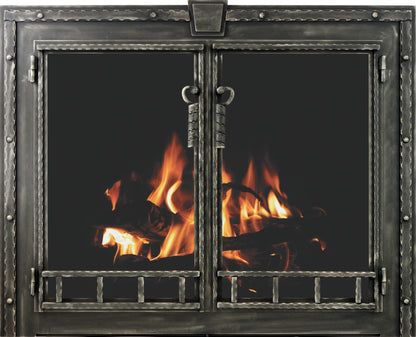 Black Smith Fireplace Door By Stoll