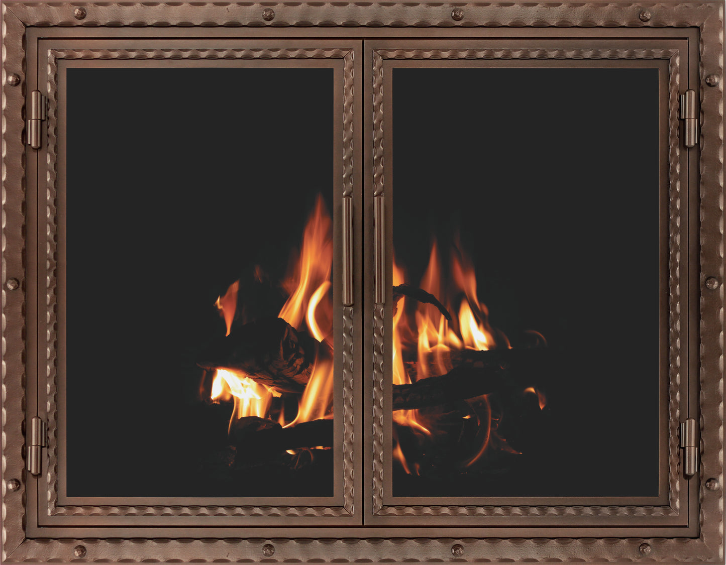 Black Smith Fireplace Door By Stoll