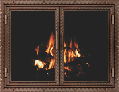 Black Smith Fireplace Door By Stoll