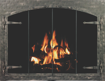 Forged Iron Fireplace Door By Stoll