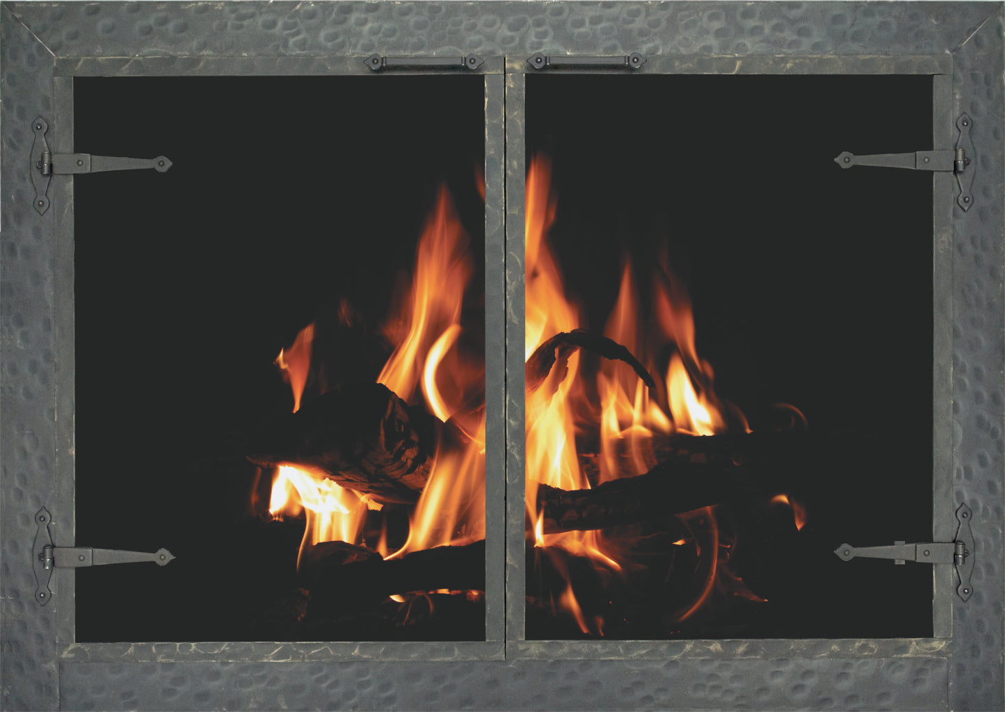 Forged Iron Fireplace Door By Stoll