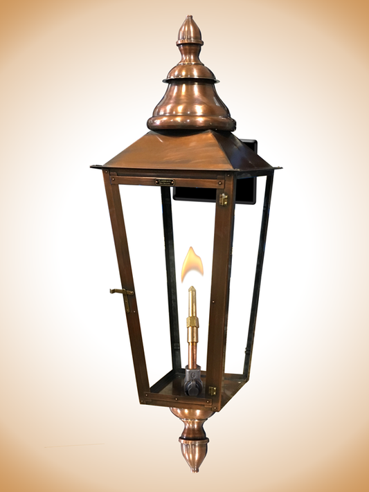 Flambeaux Grenada With Double Finials Wall Mount Lamp