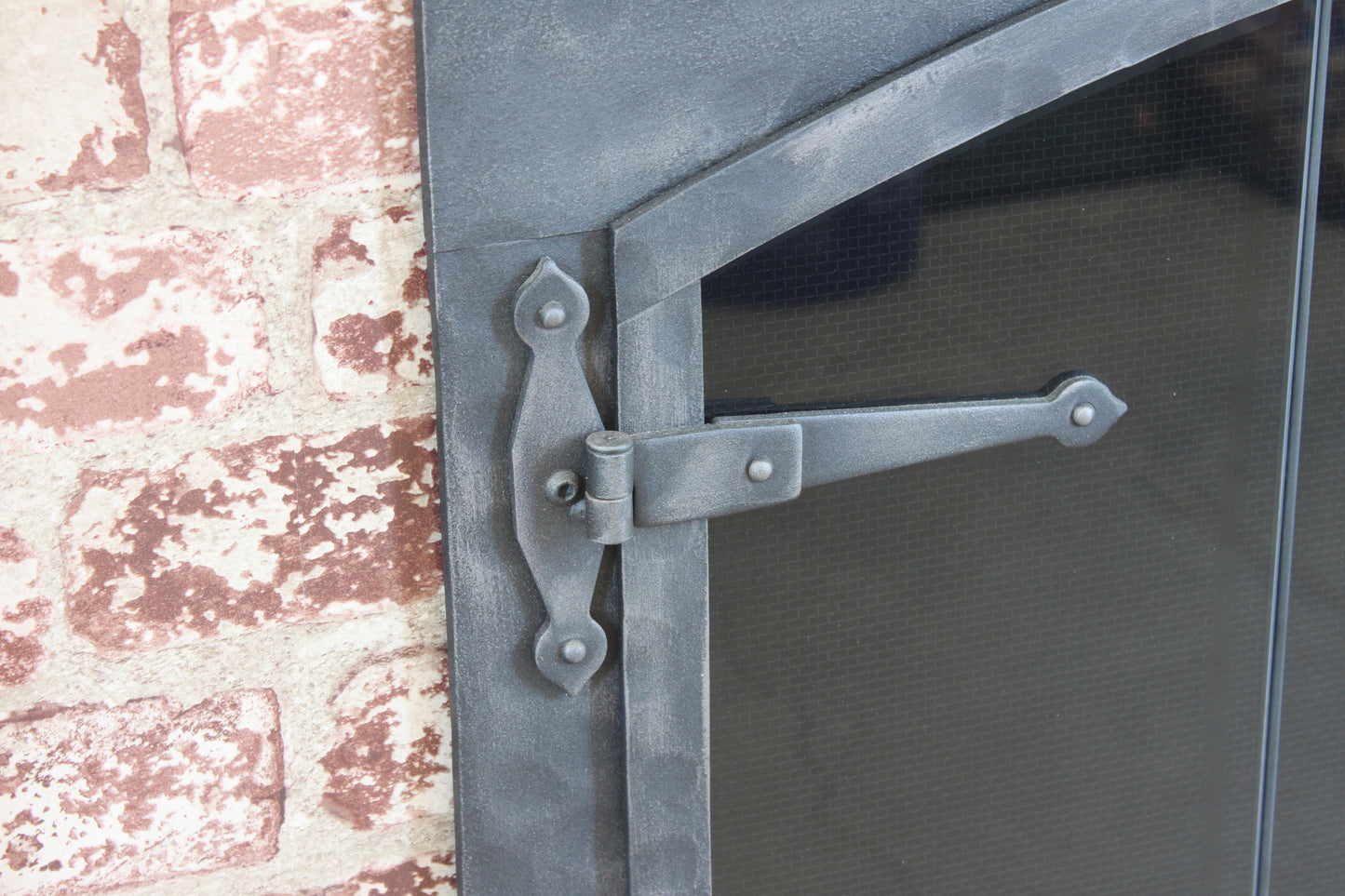 Forged Iron Fireplace Door By Stoll