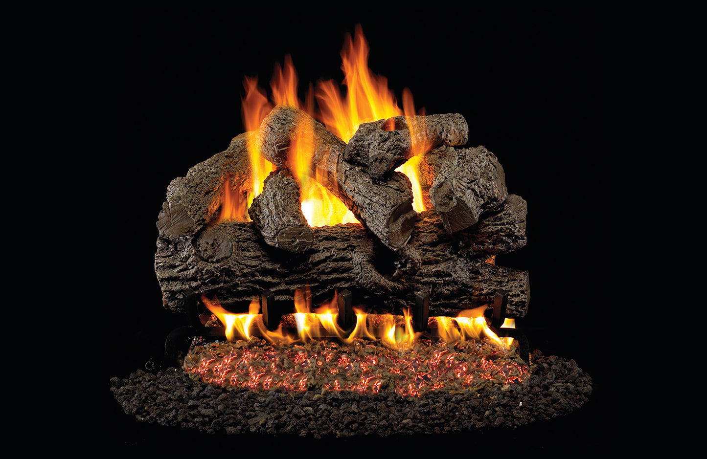 Royal English Oak Classic By Peterson Real Fyre Gas Log Set Vented