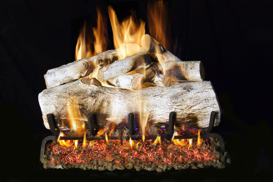 Mountain Birch by Peterson Real Fyre Gas Log Set Vented