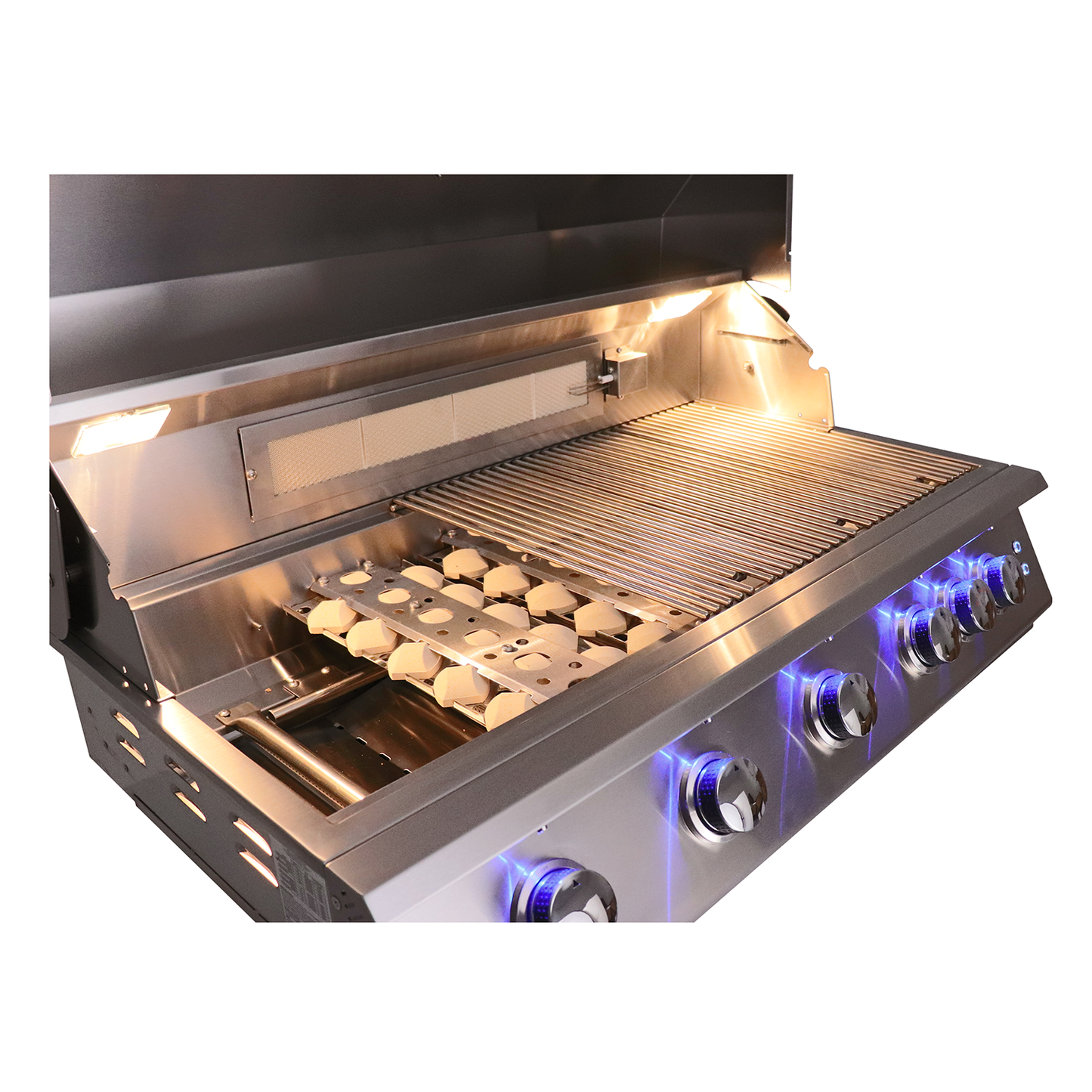 RCS 40" Premier Built In Natural Gas Grill With Lights