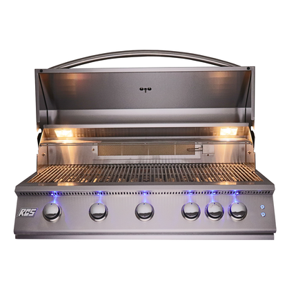 RCS 40" Premier Built In Natural Gas Grill With Lights