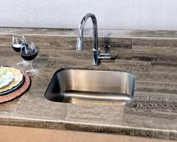 RCS Stainless Undermount Sink and Faucet